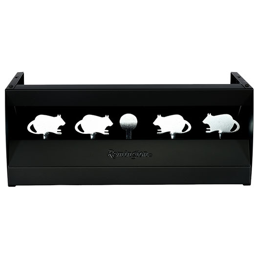 Remington 4+1 Pendelkasten Rattenjagd aus Stahl f�r Luftgewehre und Luftpistolen schwarz Bild 1