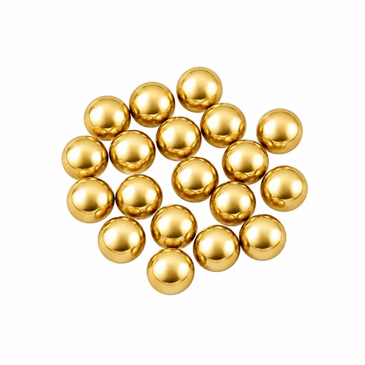 Remington Plated Solid-Steel Stahl-BBs Kal. 4,5 mm 1500er Schnelllader goldfarben Bild 5