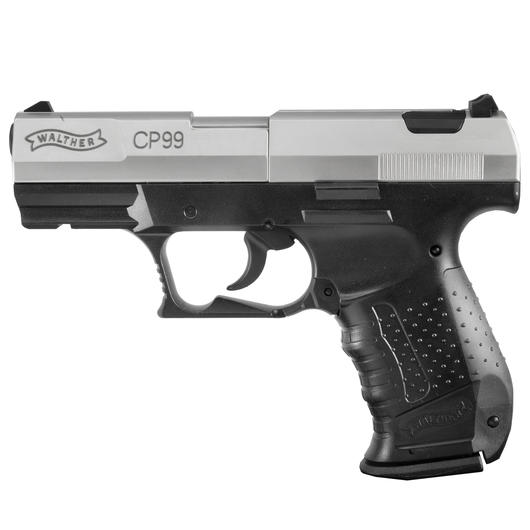 Walther CP99 CO2 Luftpistole 4,5 mm Diabolo nickel