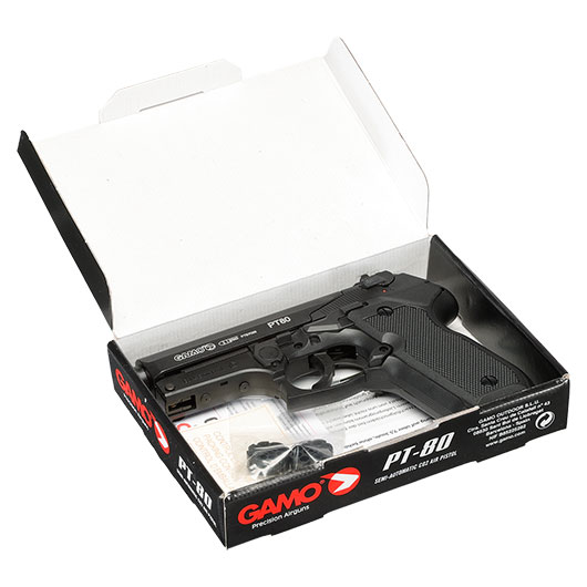 Gamo PT-80 CO2 Luftpistole Kal. 4,5 mm Diabolo schwarz Bild 11