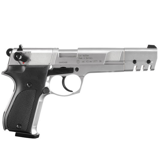 Walther CP88 Competition 6 Zoll CO2 Luftpistole 4,5mm Diabolo nickel Bild 2