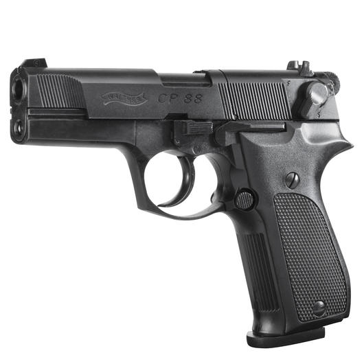 Walther CP88 4 Zoll CO2 Luftpistole 4,5mm Diabolo schwarz brniert Bild 1