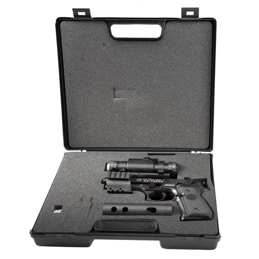 Beretta M92 FS XX-TREME CO2 Luftpistole 4,5mm Diabolo Vollmetall inkl. Montage, Leuchtpunktzielgert und Kompensator Bild 4