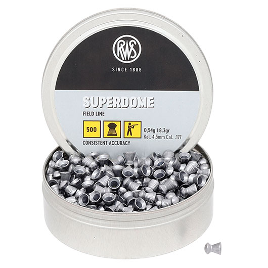 RWS Rundkopf-Diabolos Superdome 4,5mm 500 Stck