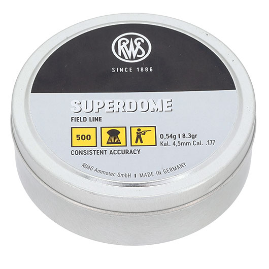 RWS Rundkopf-Diabolos Superdome 4,5mm 500 Stck Bild 1
