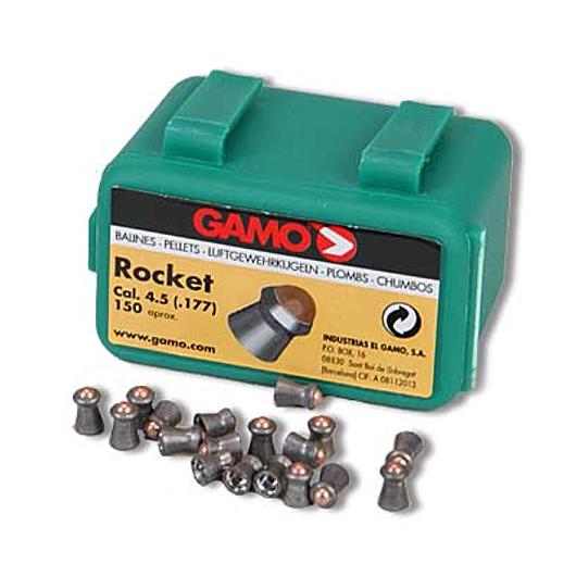 Gamo Rundkopf-Diabolos Rocket Kupferkopf 4,5mm 150 Stck