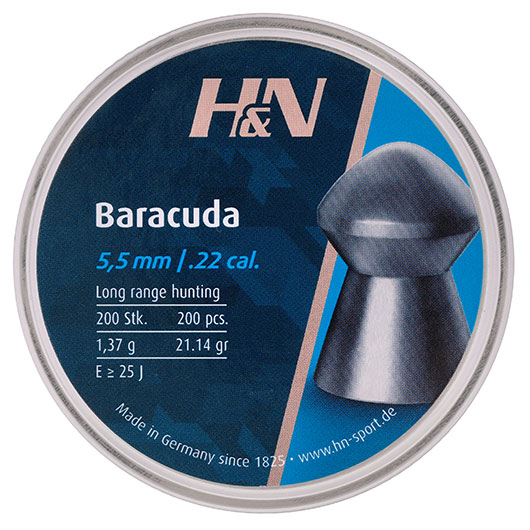 H&N Rundkopf-Diabolos Baracuda 5,5mm 200 Stck Bild 3