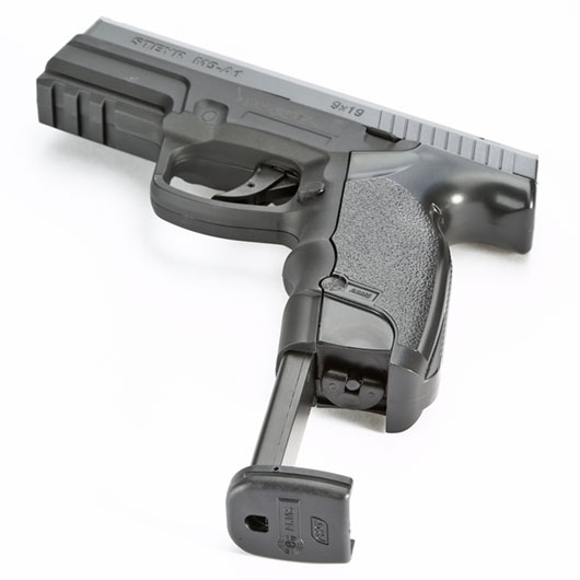 ASG Steyr Mannlicher M9A1 CO2 Luftpistole Kal. 4,5mm BB Non Blowback schwarz Bild 4