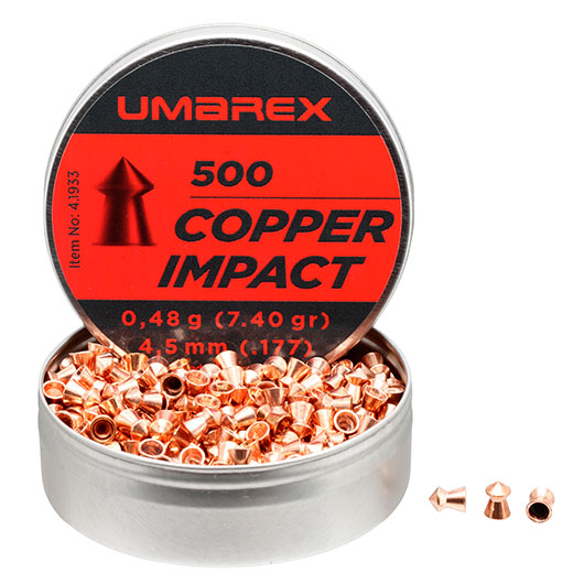 Walther Spitzkopf-Diabolos Copper Impact 4,5mm 500 Stck