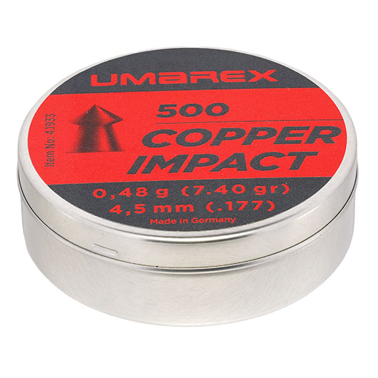 Umarex Spitzkopf-Diabolos Copper Impact 4,5mm 500 Stck Bild 1