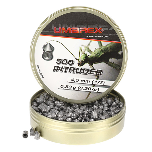 Umarex Spitzkopf-Diabolos Intruder, geriffelt 4,5mm 500 Stck