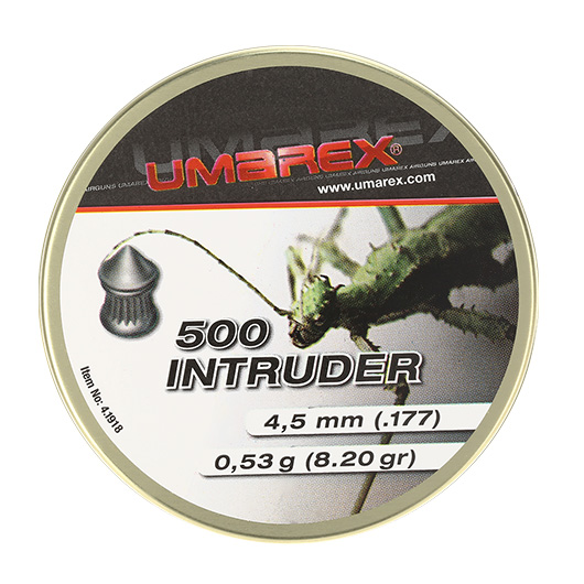 Umarex Spitzkopf-Diabolos Intruder, geriffelt 4,5mm 500 Stck Bild 3