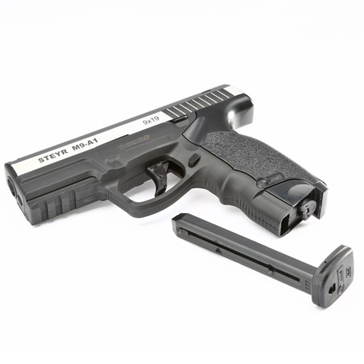 ASG Steyr Mannlicher M9A1 CO2 Luftpistole Kal. 4,5mm BB Non Blowback Dual Tone Bild 5