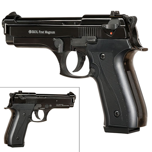 Ekol Firat Magnum Schreckschuss Pistole Kal. 9mm P.A.K. br�niert - B-WARE Bild 7