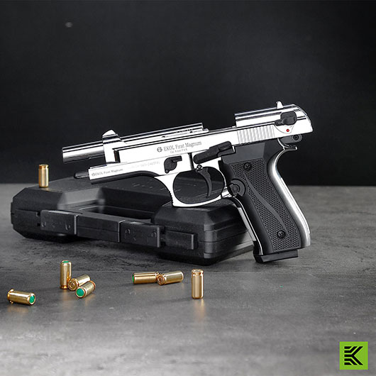 Ekol Firat Magnum Schreckschuss Pistole Kal. 9mm P.A.K. chrom - B-WARE Bild 1