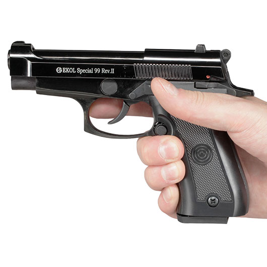 Ekol Special 99 Rev. II Schreckschuss Pistole Kal. 9 mm P.A.K. br�niert - B-WARE Bild 5