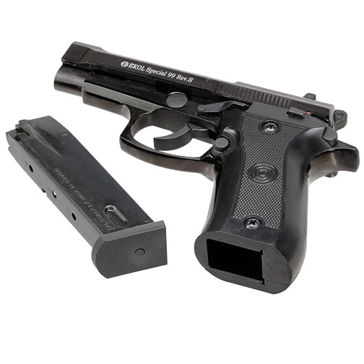 Ekol Special 99 Rev. II Schreckschuss Pistole Kal. 9 mm P.A.K. br�niert - B-WARE Bild 6