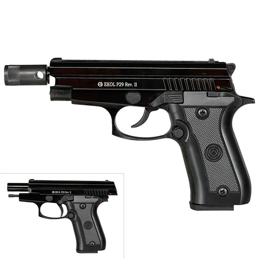 Ekol P29 Rev. II Schreckschuss Pistole Kal. 9 mm P.A.K. br�niert - B-WARE Bild 10