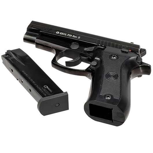 Ekol P29 Rev. II Schreckschuss Pistole Kal. 9 mm P.A.K. br�niert - B-WARE Bild 6