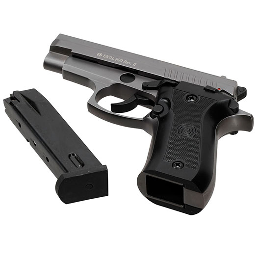 Ekol P29 Rev. II Schreckschuss Pistole Kal. 9 mm P.A.K. titan - B-WARE Bild 6
