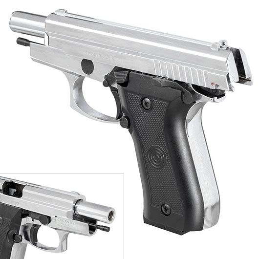 Ekol P29 Rev. II Schreckschuss Pistole Kal. 9 mm P.A.K. verchromt - B-WARE Bild 8