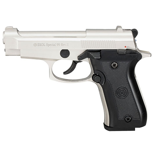 Ekol Special 99 Rev. II Schreckschuss Pistole Kal. 9 mm P.A.K. vernickelt - B-WARE
