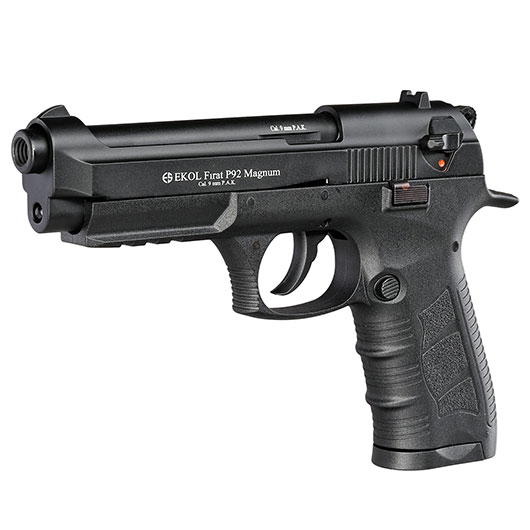 Ekol P92 Magnum Schreckschuss Pistole Kal. 9mm P.A.K. br�niert - B-WARE Bild 2
