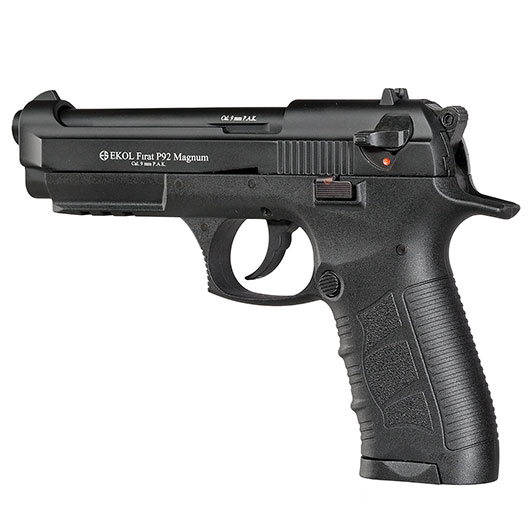 Ekol P92 Magnum Schreckschuss Pistole Kal. 9mm P.A.K. br�niert - B-WARE Bild 7