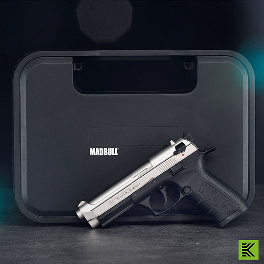 Ekol P92 Magnum Schreckschuss Pistole Kal. 9mm P.A.K. nickel - B-WARE Bild 1