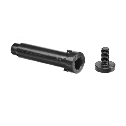 ICS MX5 Aluminium Gehuse-Stift mit Schraube schwarz MP-01 Bild 1