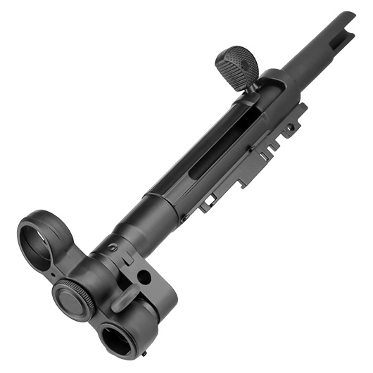 ICS MX5 Aluminium Gehuse vorne oben mit Spanngestnge Set schwarz MP-27