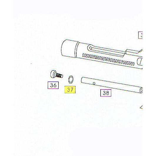 Wei-ETech M4 Part #037 Valve Assembly Set Screw O-Ring