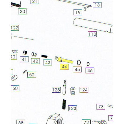 Wei-ETech M4 Part #044 Valve Body