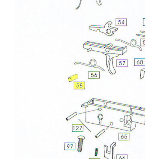 Wei-ETech M4 Part #058 Trigger Tube