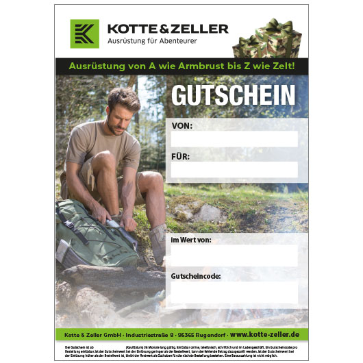Geschenkgutschein zum Ausdrucken Motiv 1