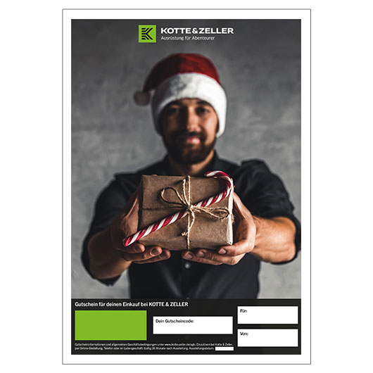 Geschenkgutschein zum Ausdrucken Weihnachtsmotiv 