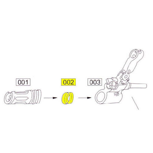 Wei-ETech SOCOM Part #002 Flash Hider Ring