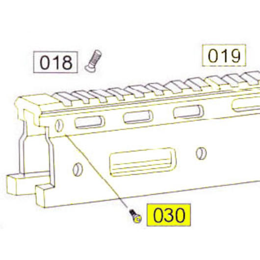 Wei-ETech SOCOM Part #030 Sling Mount Screw (2x)