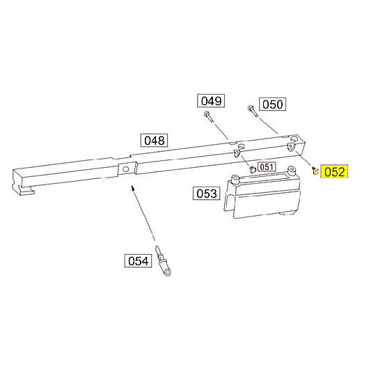 Wei-ETech SOCOM Part #052 Bolt Fixing Screw B