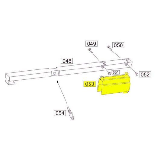 Wei-ETech SOCOM Part #053 Bolt