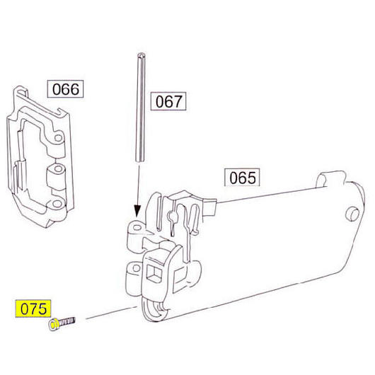 Wei-ETech SOCOM Part #075 Stock Fixing Screw