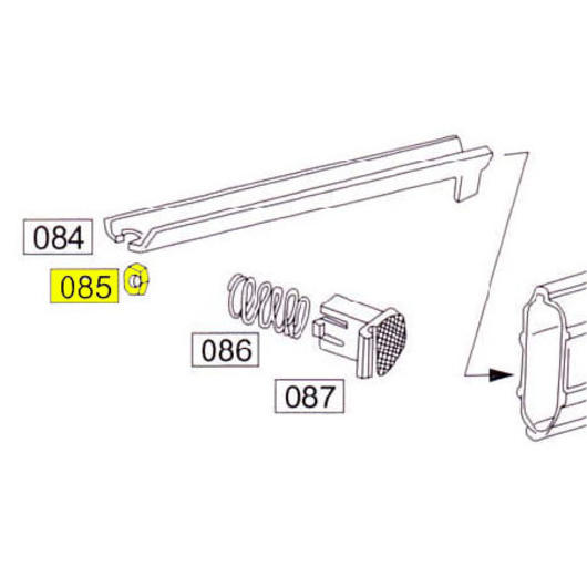 Wei-ETech SOCOM Part #085 Sliding Butt Stock Nut