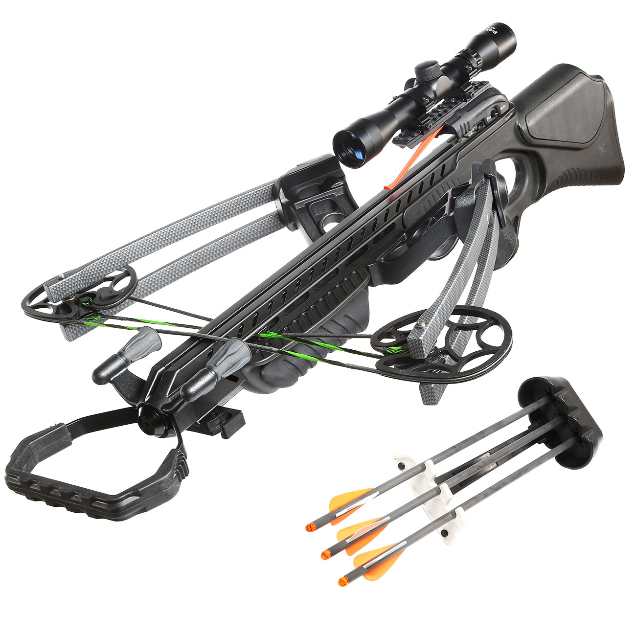 Junxing Archery ReverseDraw Compound Armbrust M81 150 lbs Komplettset